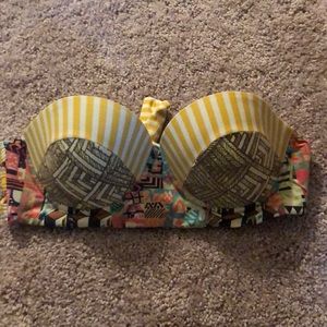 Maaji bandeau swim top